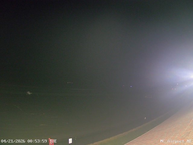 time-lapse frame, Mifflin County Airport (east) webcam