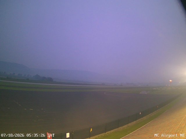 time-lapse frame, Mifflin County Airport (east) webcam