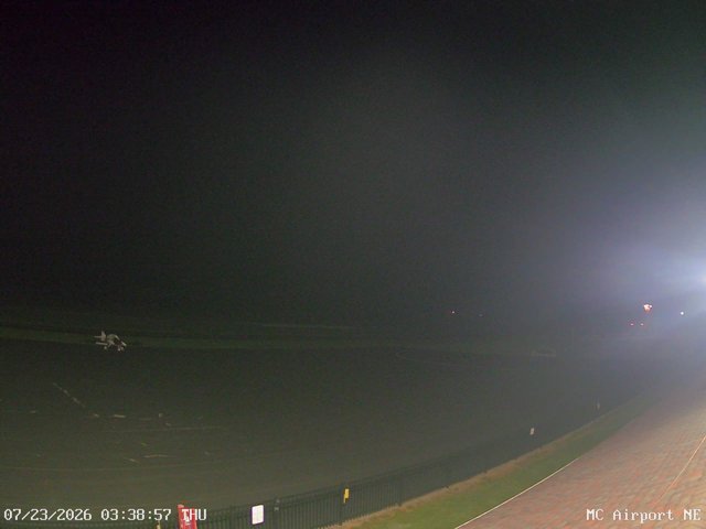 time-lapse frame, Mifflin County Airport (east) webcam