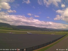 view from Mifflin County Airport (east) on 2026-07-30