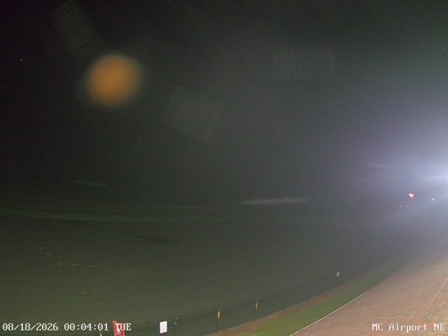 time-lapse frame, Mifflin County Airport (east) webcam