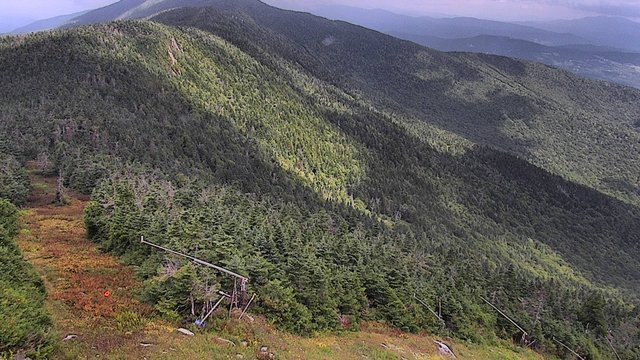 view from Sugarbush Lincoln Peak Scenic on 2026-08-28