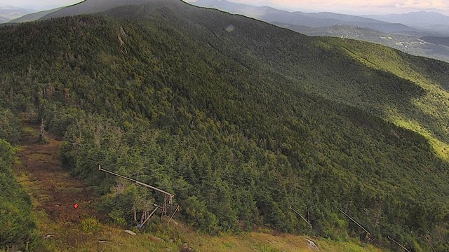 view from Sugarbush Lincoln Peak Scenic on 2026-09-04