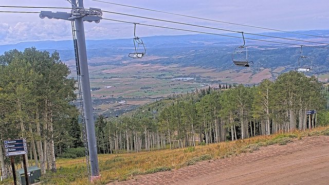 view from Steamboat Four Points on 2026-08-31