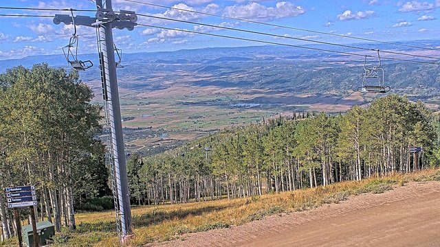 view from Steamboat Four Points on 2026-09-04