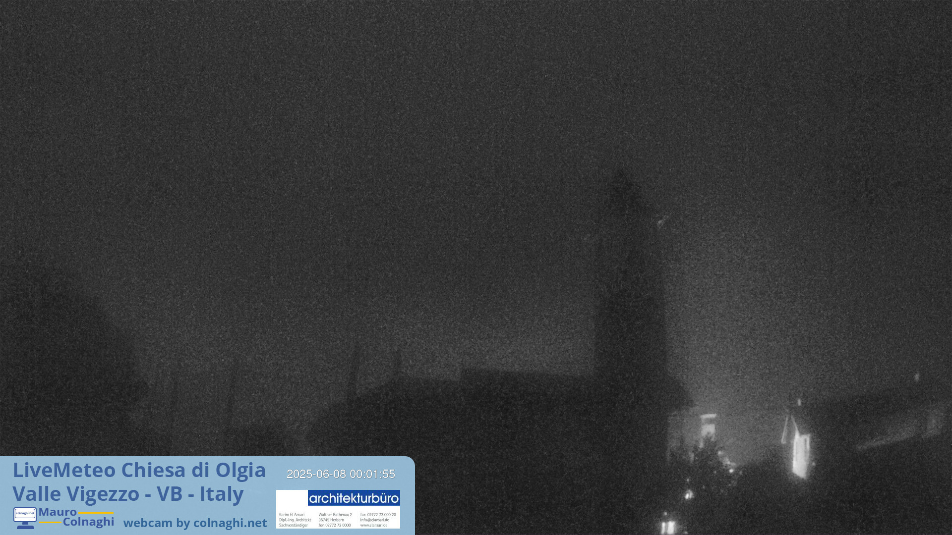 time-lapse frame, Olgia webcam