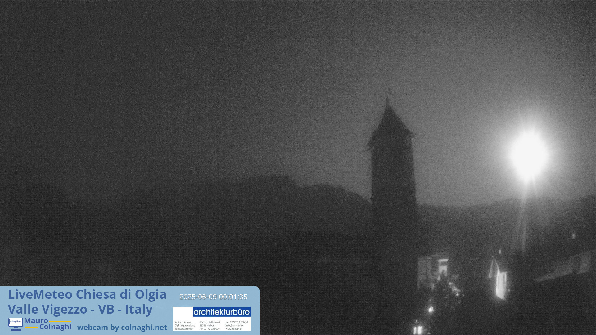 time-lapse frame, Olgia webcam