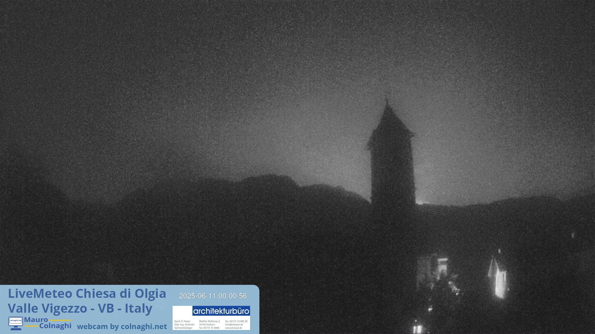 time-lapse frame, Olgia webcam