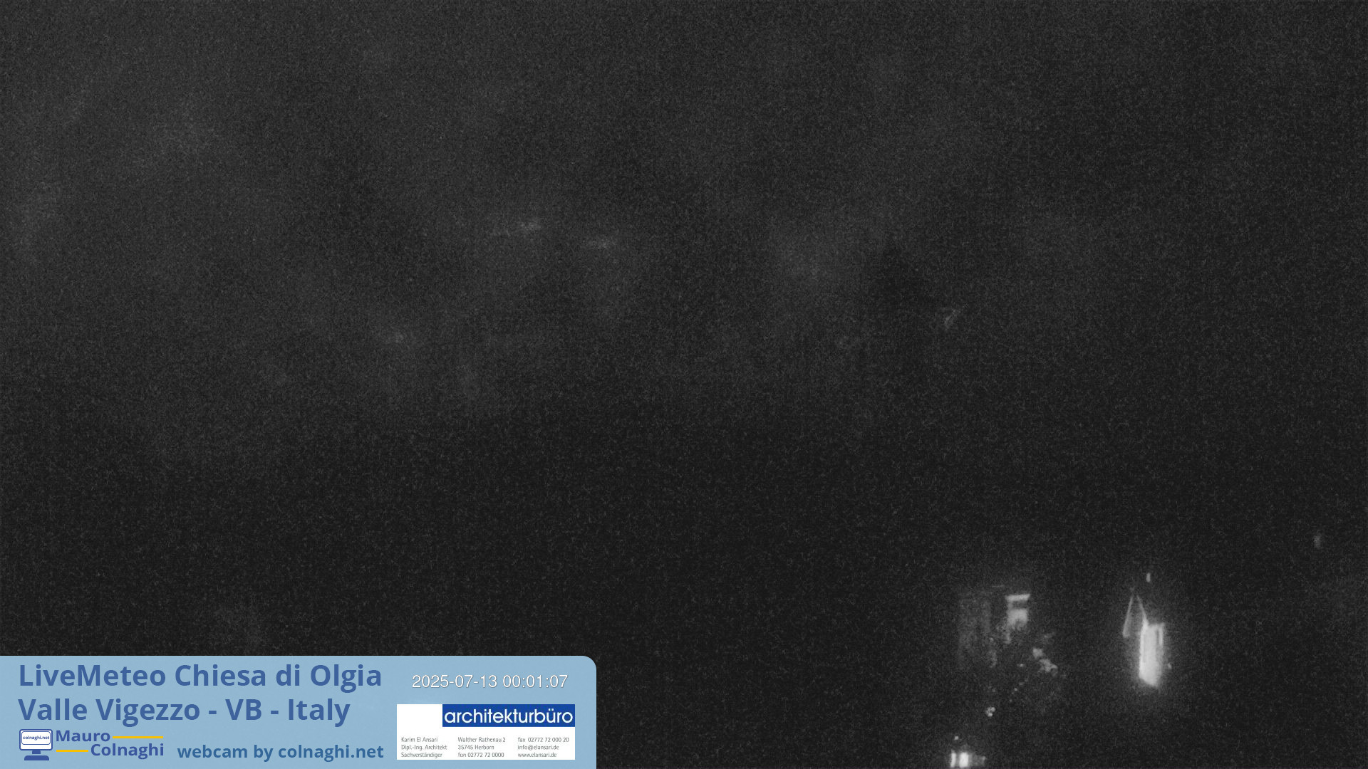 time-lapse frame, Olgia webcam