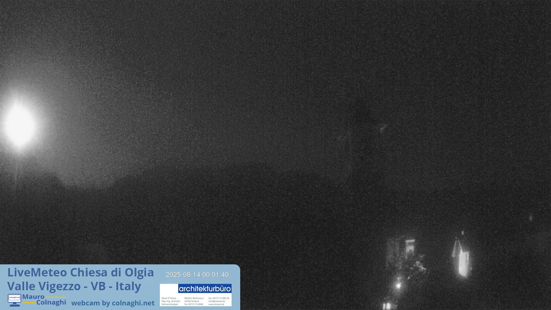 time-lapse frame, Olgia webcam
