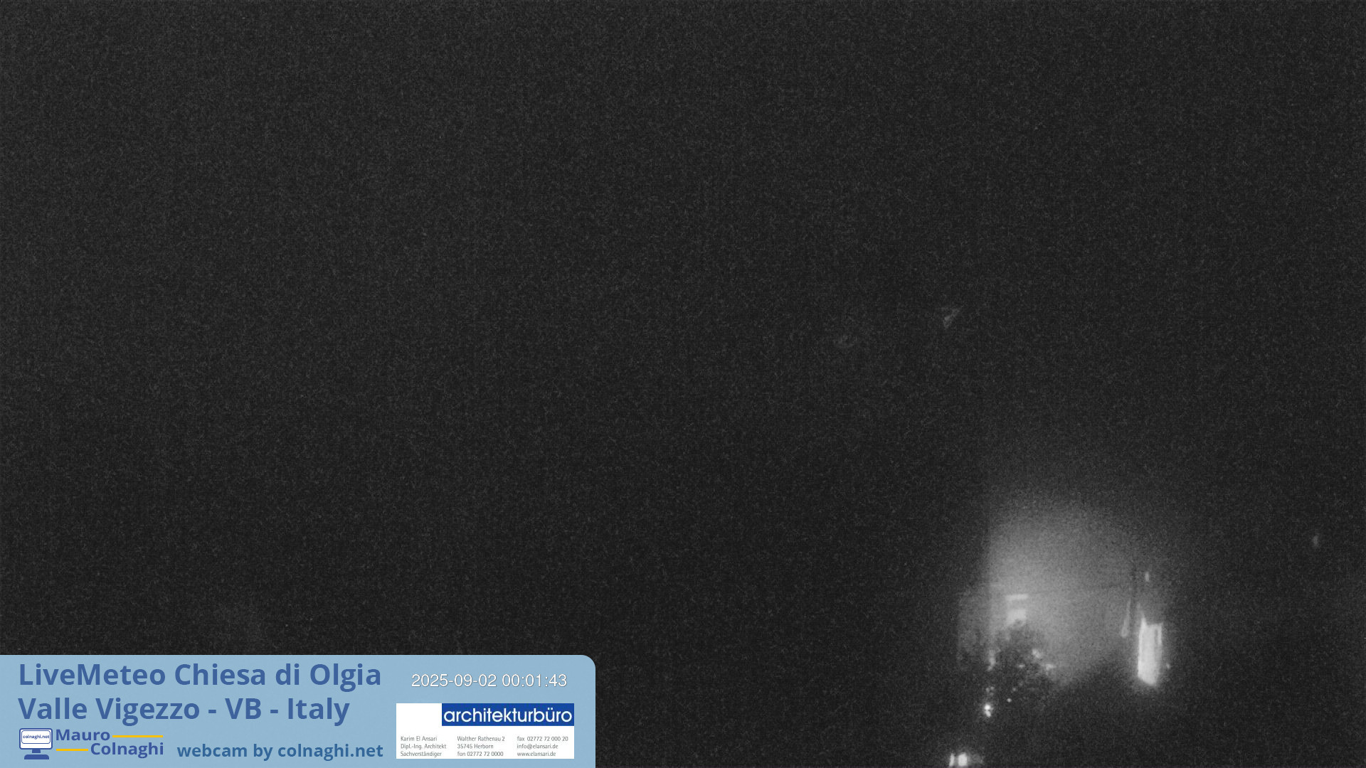 time-lapse frame, Olgia webcam