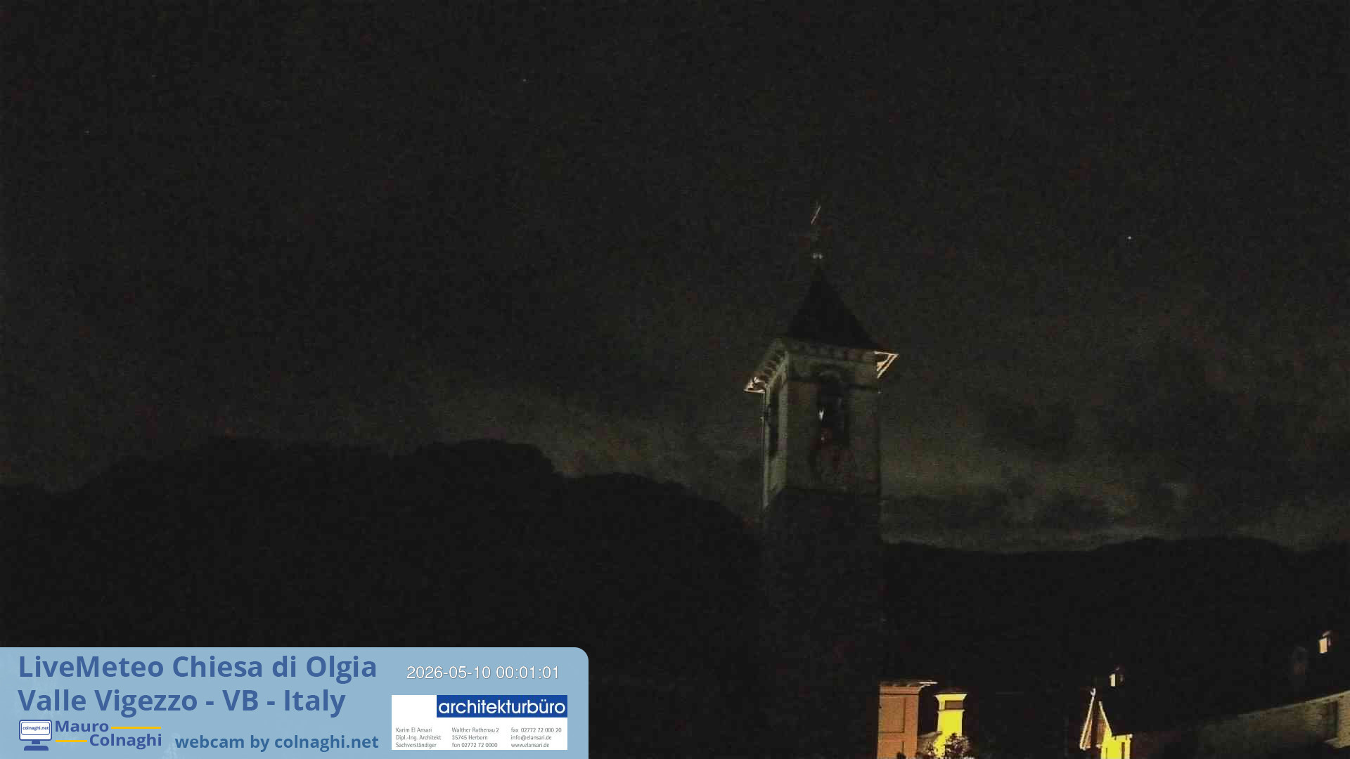 time-lapse frame, Olgia webcam