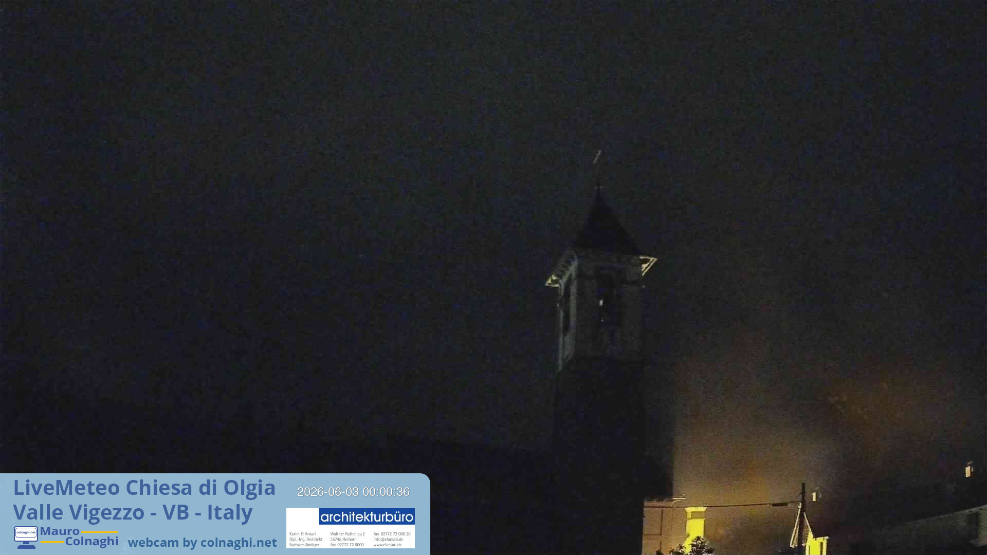 time-lapse frame, Olgia webcam