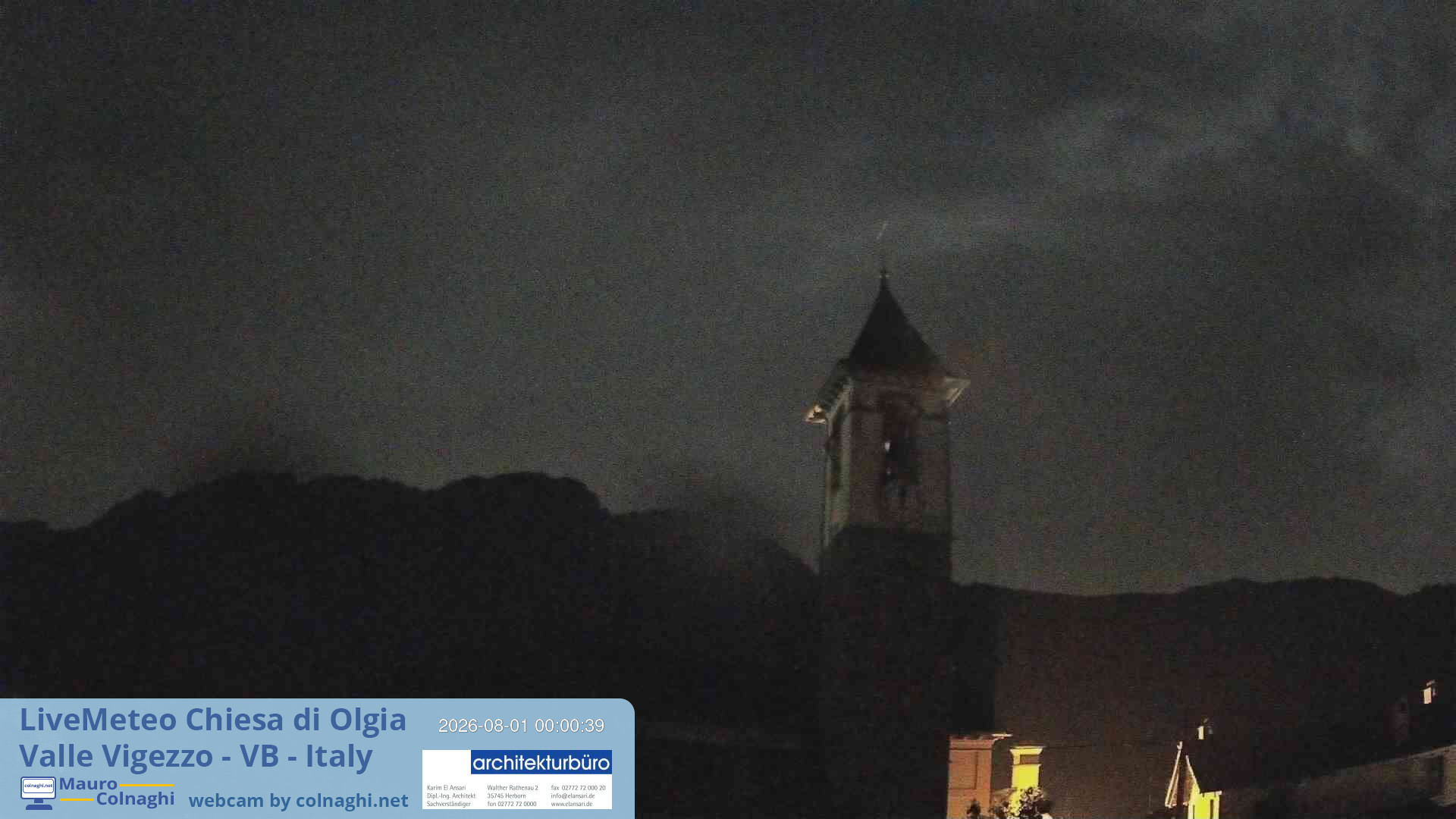 time-lapse frame, Olgia webcam