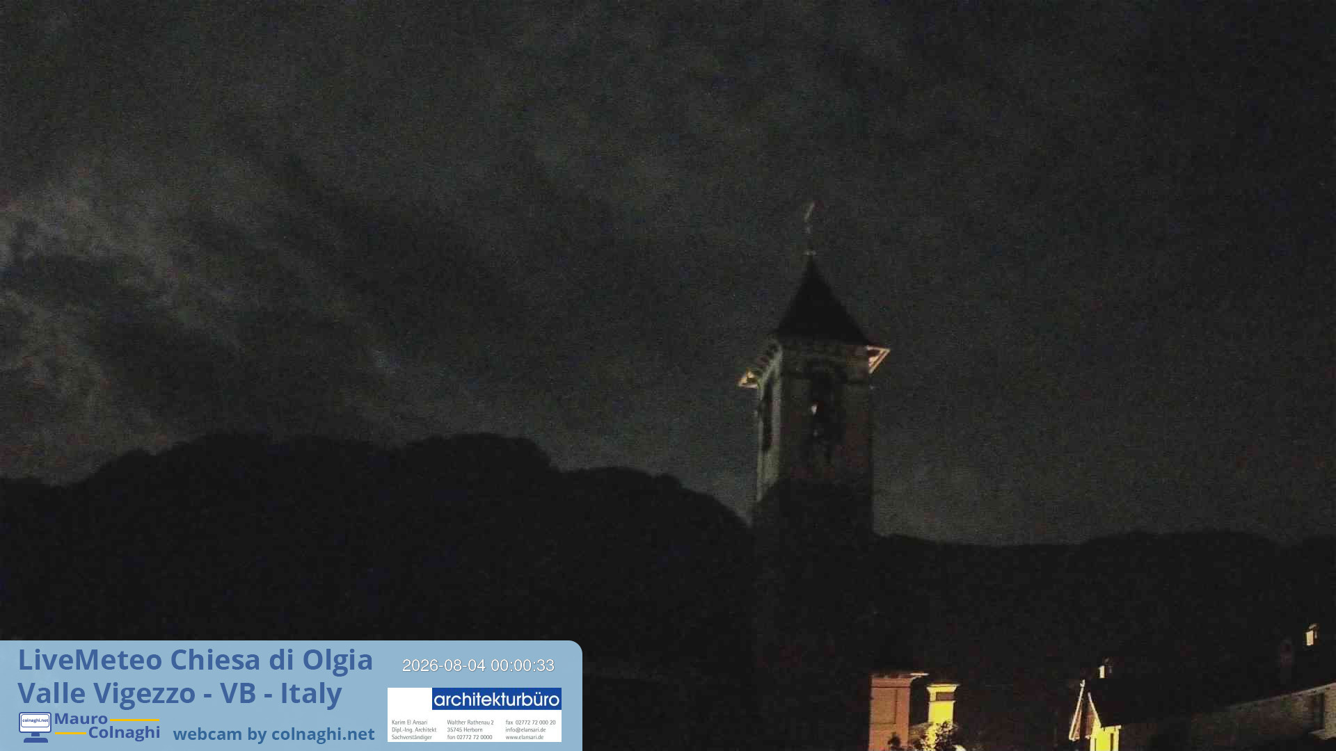 time-lapse frame, Olgia webcam