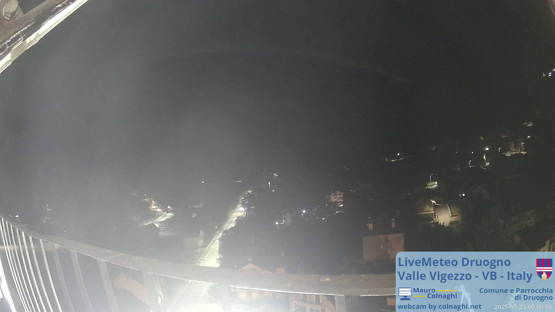 time-lapse frame, Druogno webcam