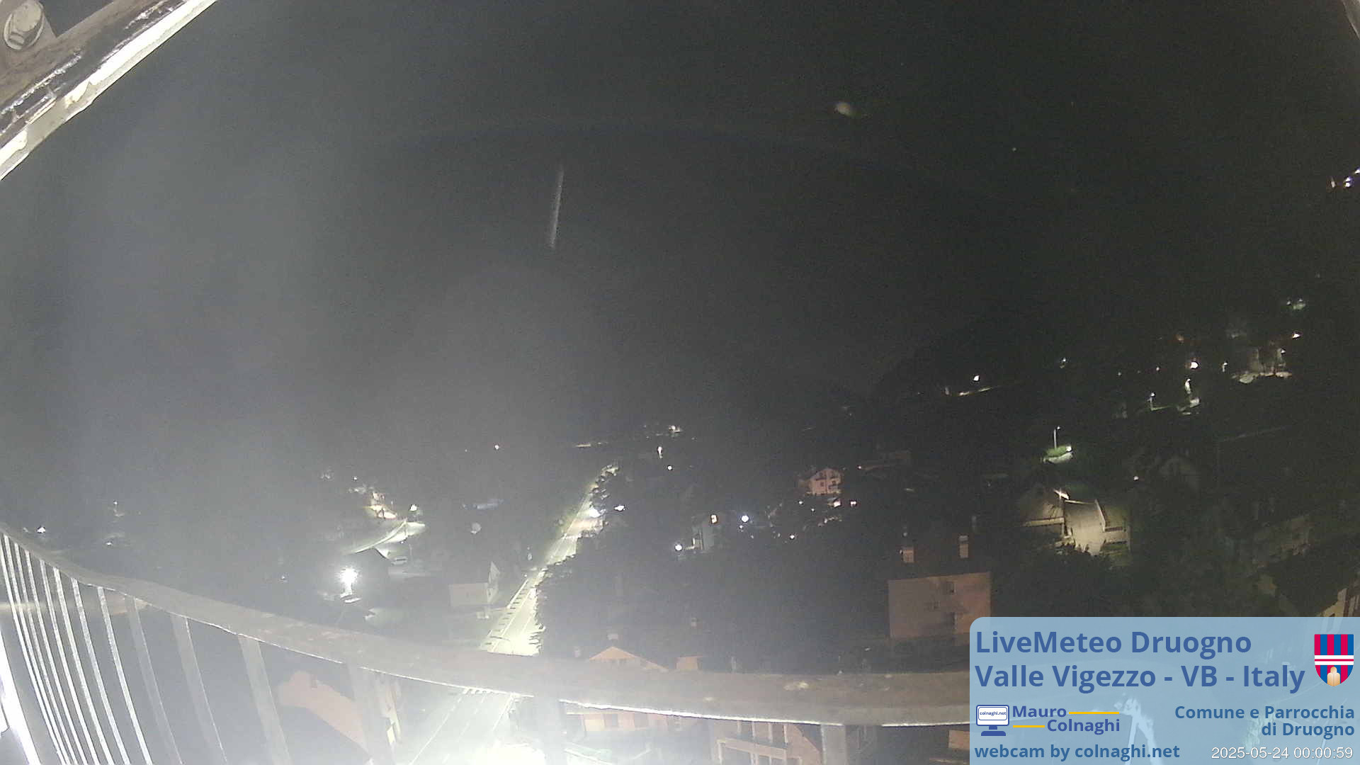 time-lapse frame, Druogno webcam