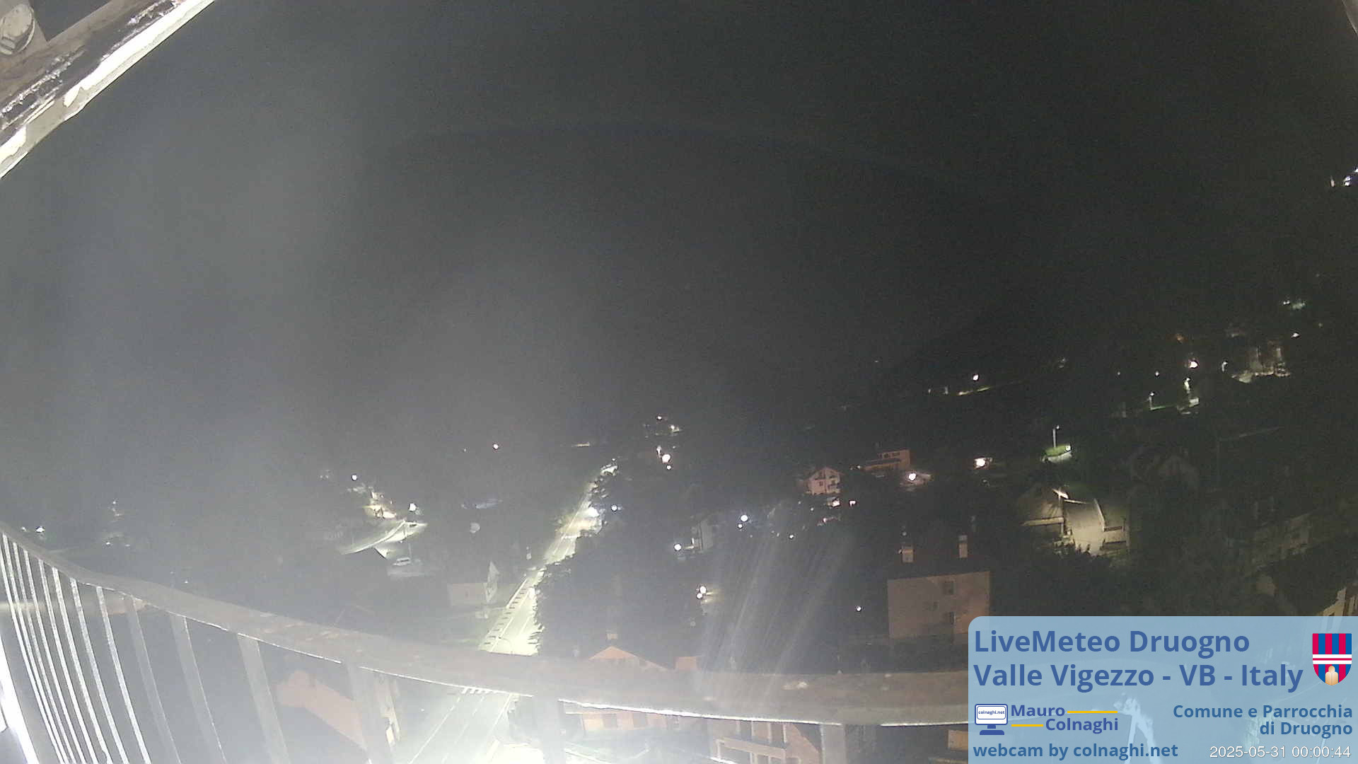 time-lapse frame, Druogno webcam