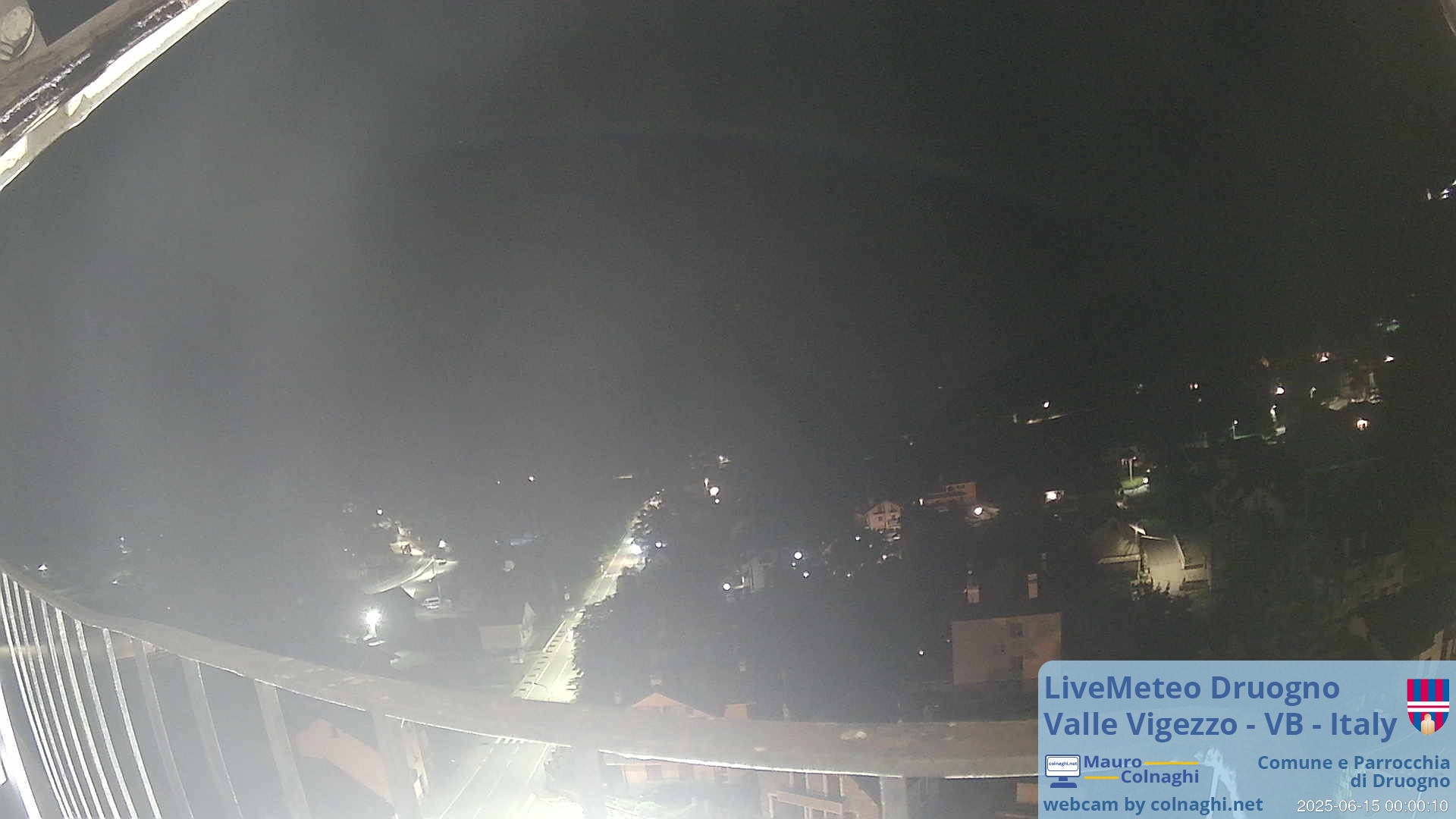 time-lapse frame, Druogno webcam