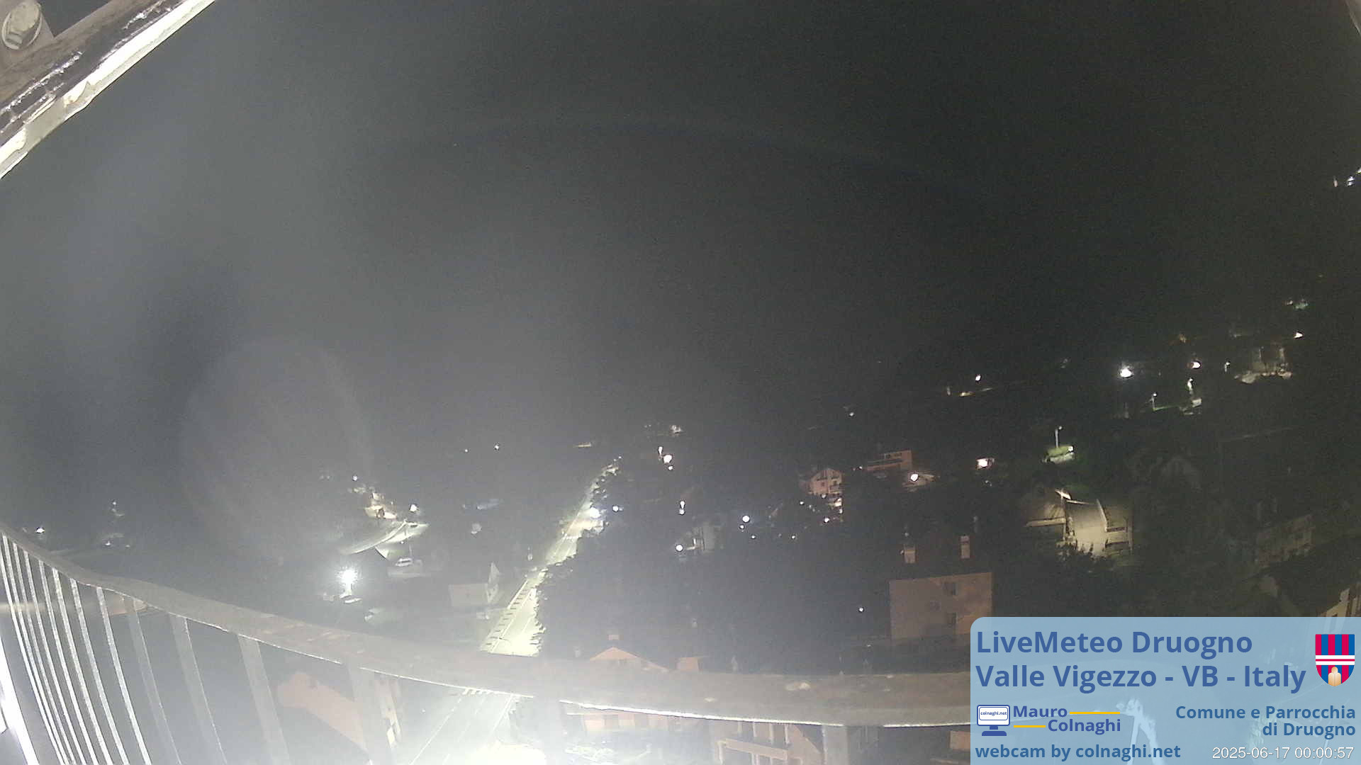 time-lapse frame, Druogno webcam