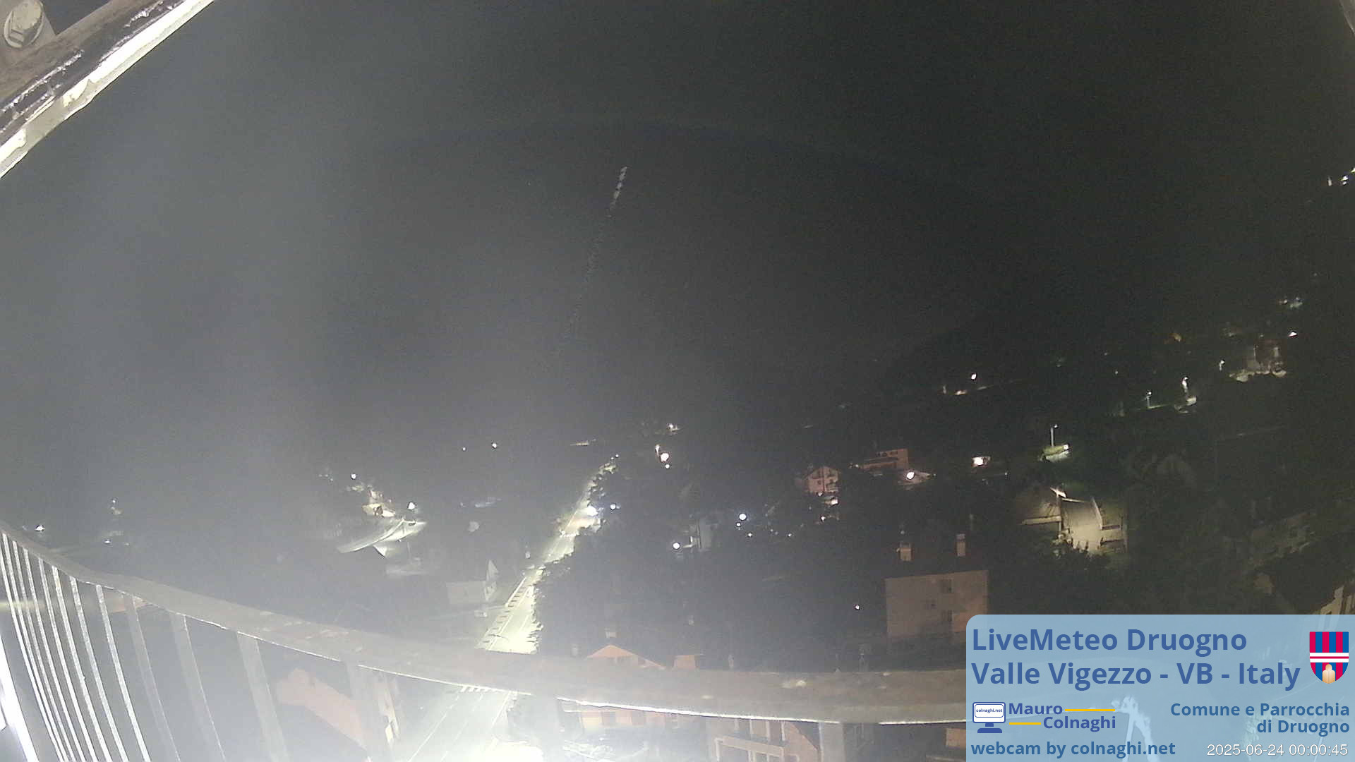time-lapse frame, Druogno webcam