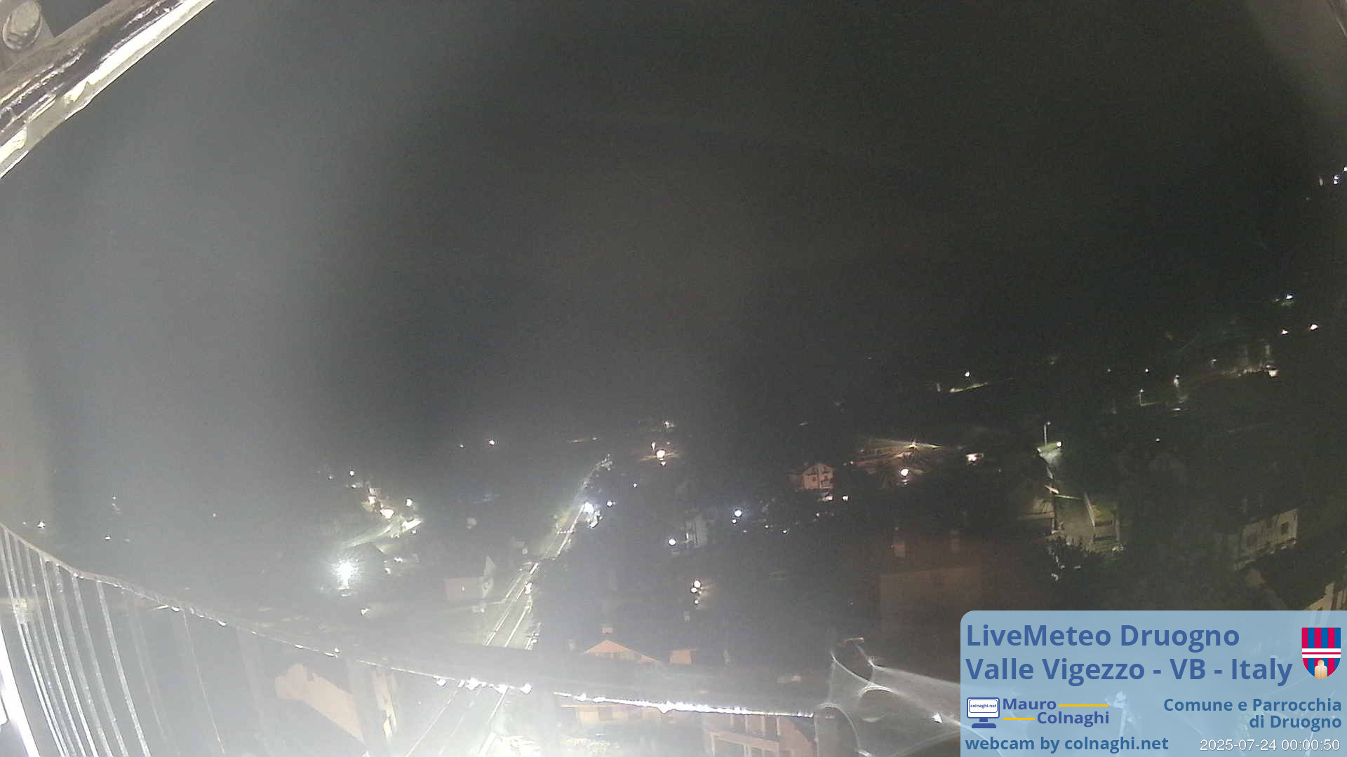 time-lapse frame, Druogno webcam