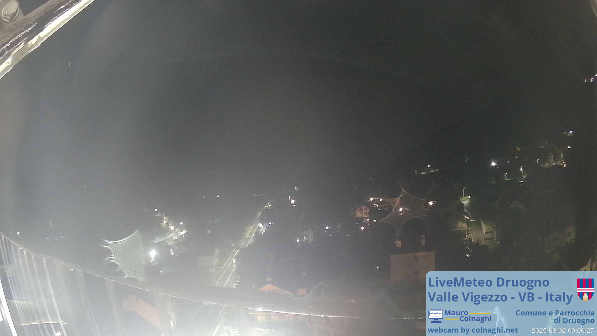 time-lapse frame, Druogno webcam