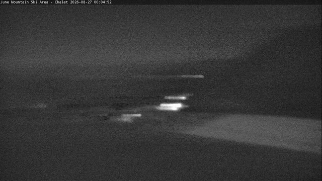 time-lapse frame, Mammoth June Meadows Chalet webcam