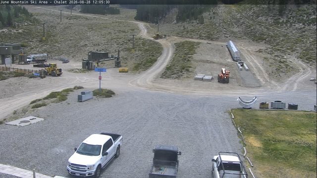 view from Mammoth June Meadows Chalet on 2026-08-28