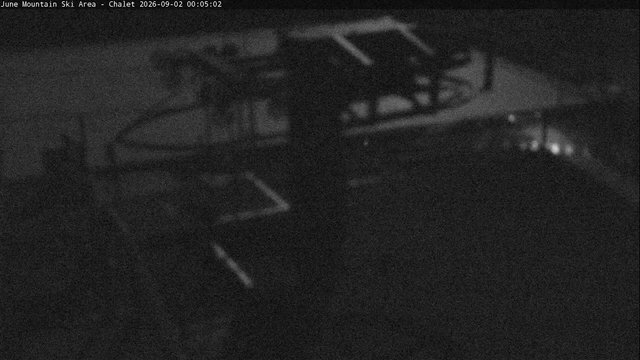 time-lapse frame, Mammoth June Meadows Chalet webcam