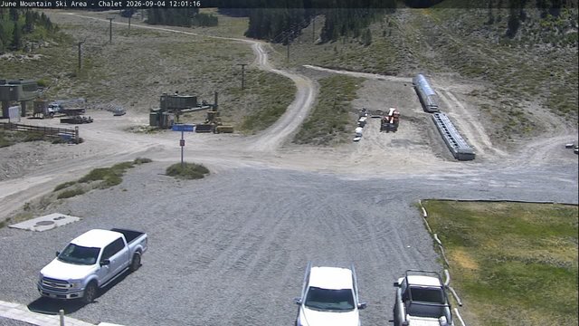 view from Mammoth June Meadows Chalet on 2026-09-04