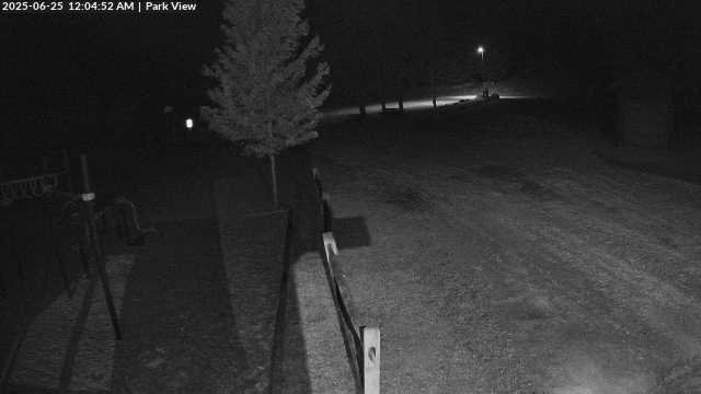 time-lapse frame, Inlet Fern Park Sledding webcam