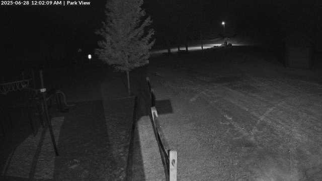 time-lapse frame, Inlet Fern Park Sledding webcam