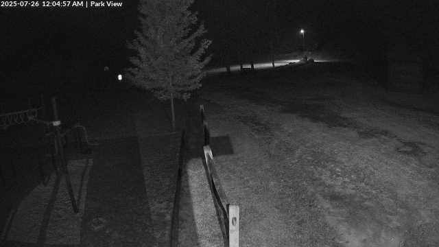time-lapse frame, Inlet Fern Park Sledding webcam