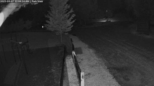 time-lapse frame, Inlet Fern Park Sledding webcam