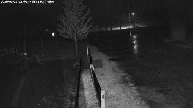 time-lapse frame, Inlet Fern Park Sledding webcam
