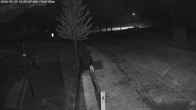 time-lapse frame, Inlet Fern Park Sledding webcam
