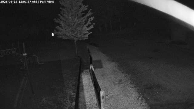 time-lapse frame, Inlet Fern Park Sledding webcam