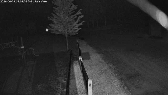 time-lapse frame, Inlet Fern Park Sledding webcam