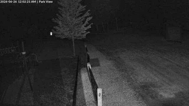 time-lapse frame, Inlet Fern Park Sledding webcam
