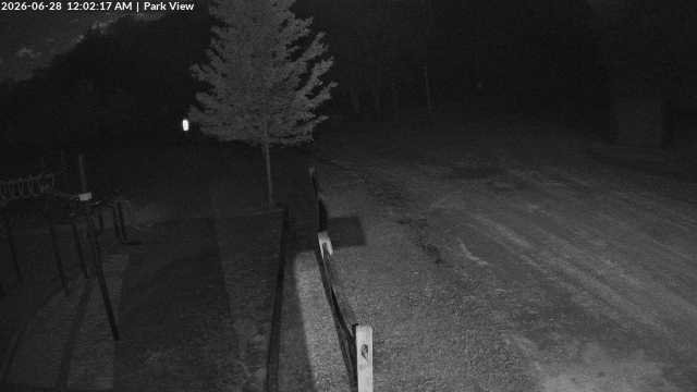 time-lapse frame, Inlet Fern Park Sledding webcam