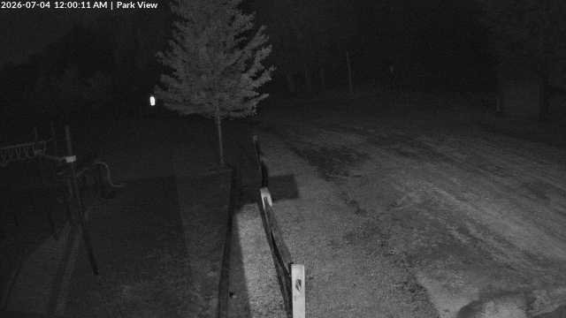 time-lapse frame, Inlet Fern Park Sledding webcam