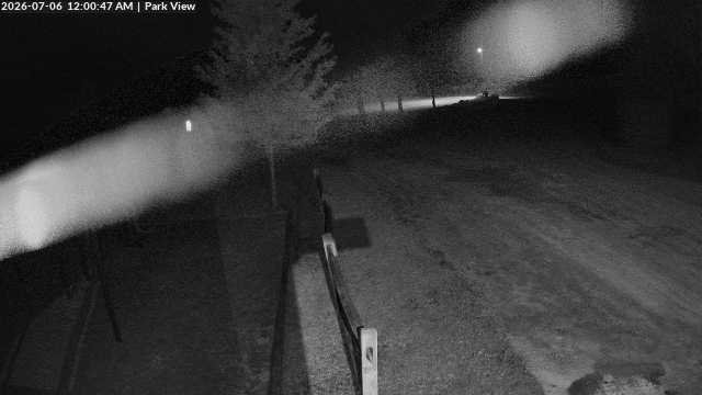 time-lapse frame, Inlet Fern Park Sledding webcam