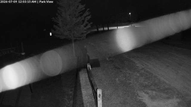 time-lapse frame, Inlet Fern Park Sledding webcam