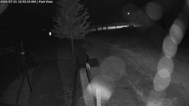 time-lapse frame, Inlet Fern Park Sledding webcam