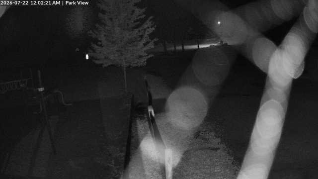 time-lapse frame, Inlet Fern Park Sledding webcam