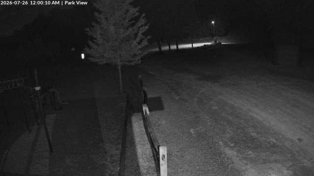 time-lapse frame, Inlet Fern Park Sledding webcam
