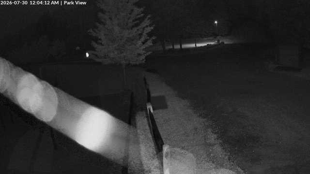 time-lapse frame, Inlet Fern Park Sledding webcam