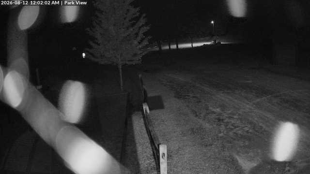 time-lapse frame, Inlet Fern Park Sledding webcam