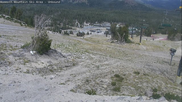 view from Mammoth Chair 6 on 2026-08-27